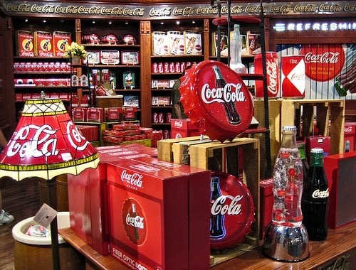 Loja Coca Cola em Las Vegas