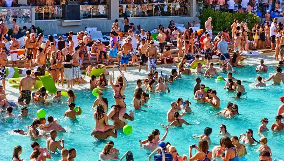 Wet Republic Pool Party em Las Vegas