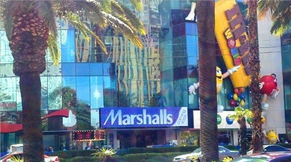 Loja Marshalls em Las Vegas Roupas