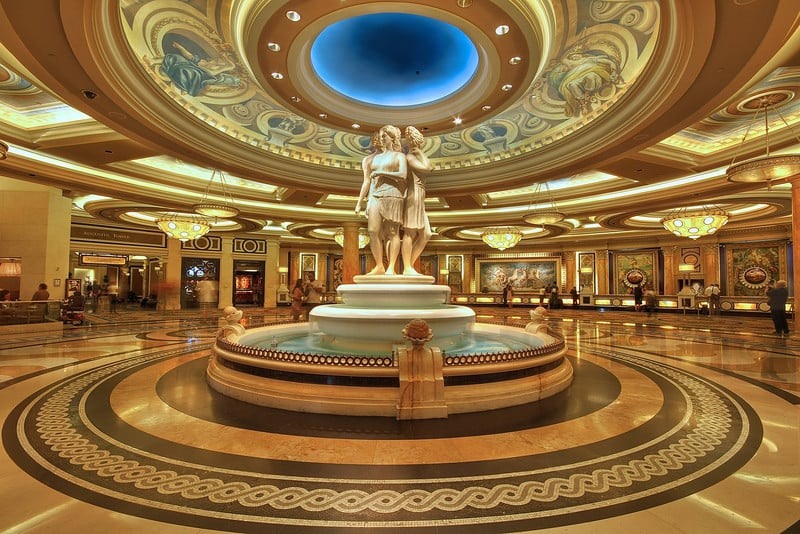 Hotéis que lembram cidades na Strip em Las Vegas: Hotel e Cassino Caesar's Palace em Las Vegas