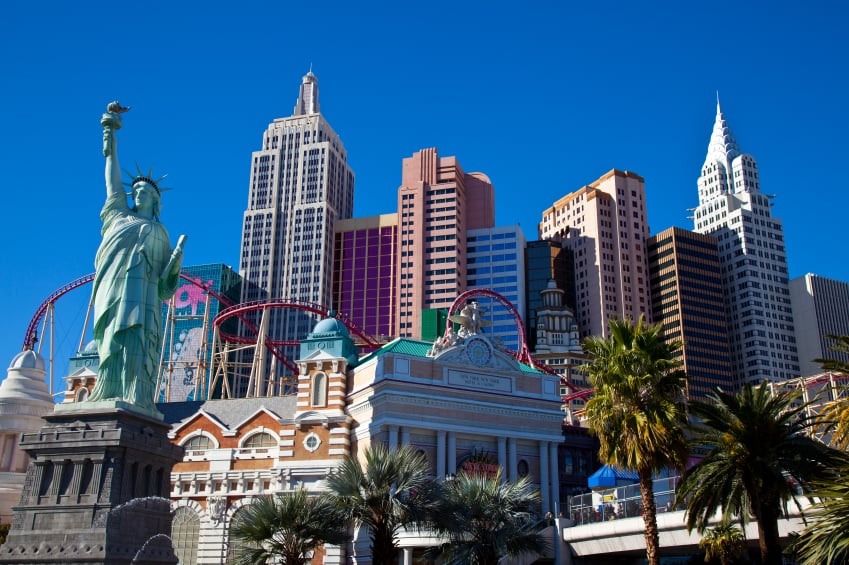 Hotéis que lembram cidades na Strip em Las Vegas: Hotel e Cassino New York-New York em Las Vegas
