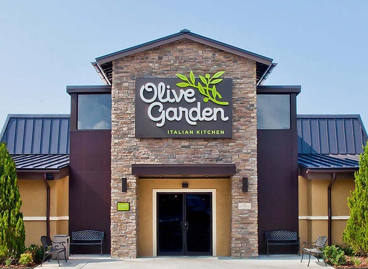 Restaurante Olive Garden em Las Vegas
