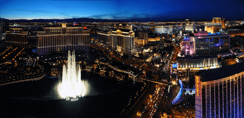 10 hotéis na Strip em Las Vegas 