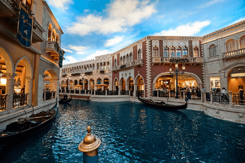 The Grand Canal Shoppes em Las Vegas 