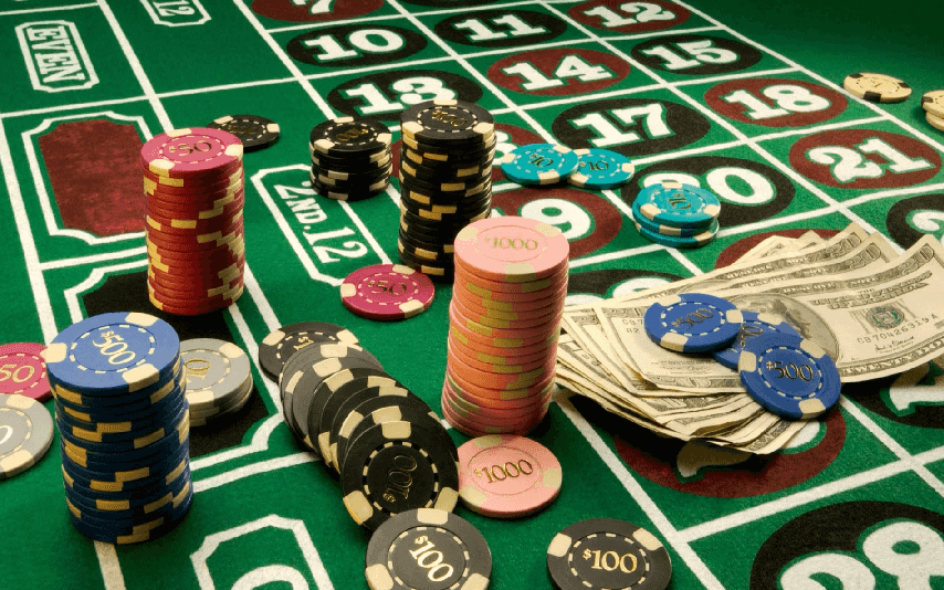 Controle do dinheiro em Las Vegas