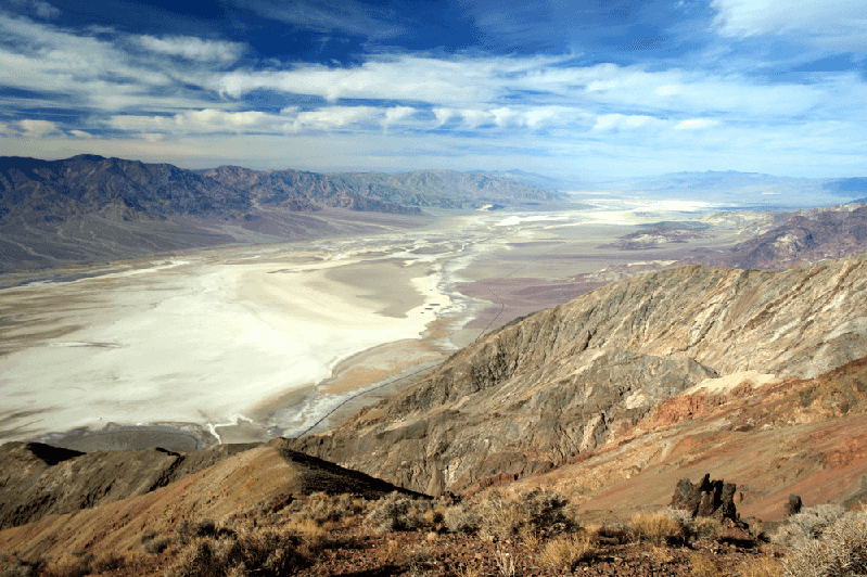 Dante's View no Death Valley
