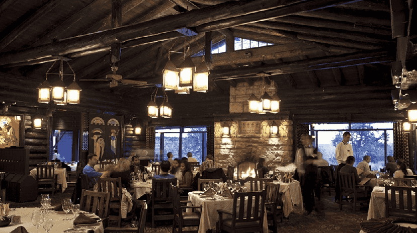 Restaurante El Tovar Dining Room no Grand Canyon 