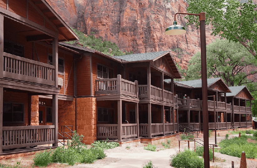 Zion Lodge no Zion National Park