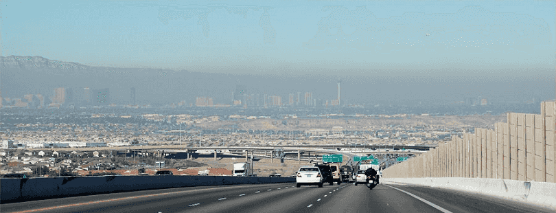 Poluição em Las Vegas