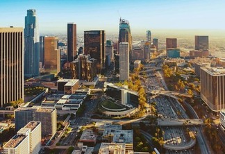 Vista da cidade de Los Angeles