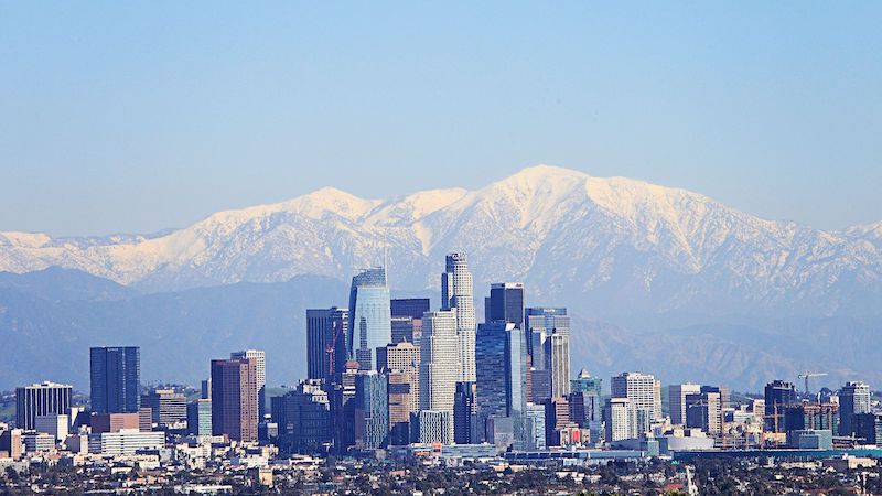 Inverno em Los Angeles