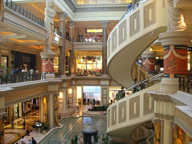 The Forum Shops em Las Vegas