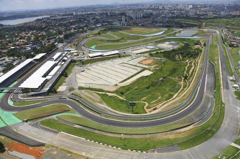Autódromo de Interlagos no Brasil