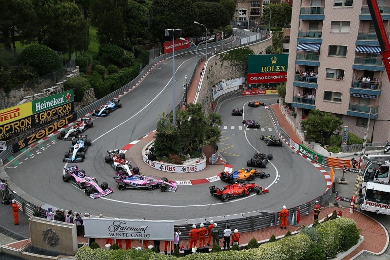 Circuito de rua no campeonato de Fórmula 1 em Mônaco