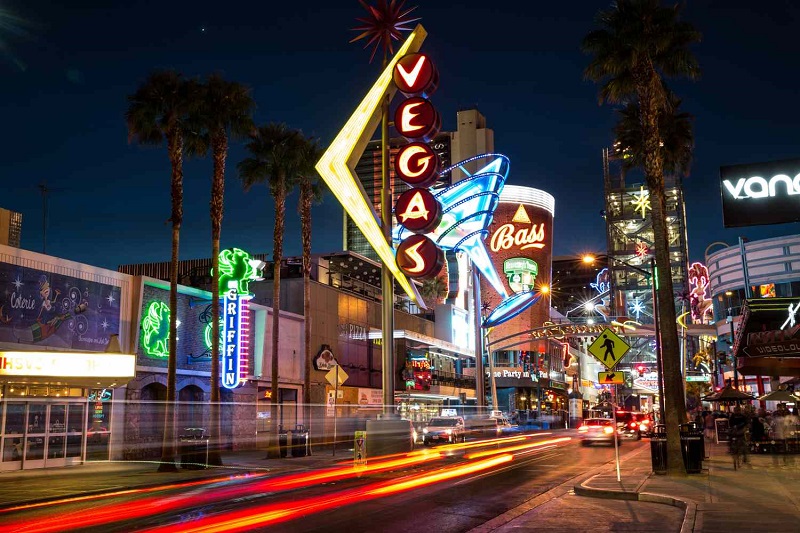 Avenida Las Vegas Strip a noite