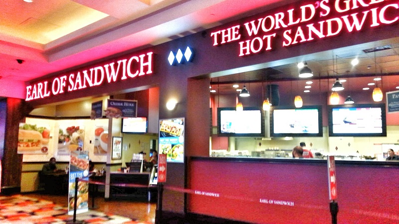 Lanchonete Earl of Sandwich em Las Vegas