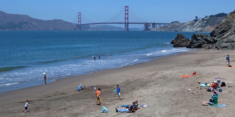 Praia China Beach em San Francisco