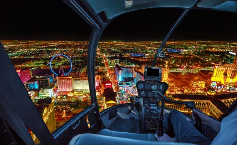 Passeio de helicóptero em Las Vegas